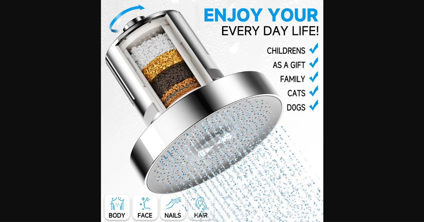 AuraFlow™ Filtro de Ducha Purificador